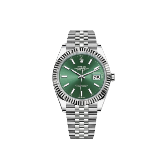Rolex Datejust 41mm 126334 Mint Green Jubilee