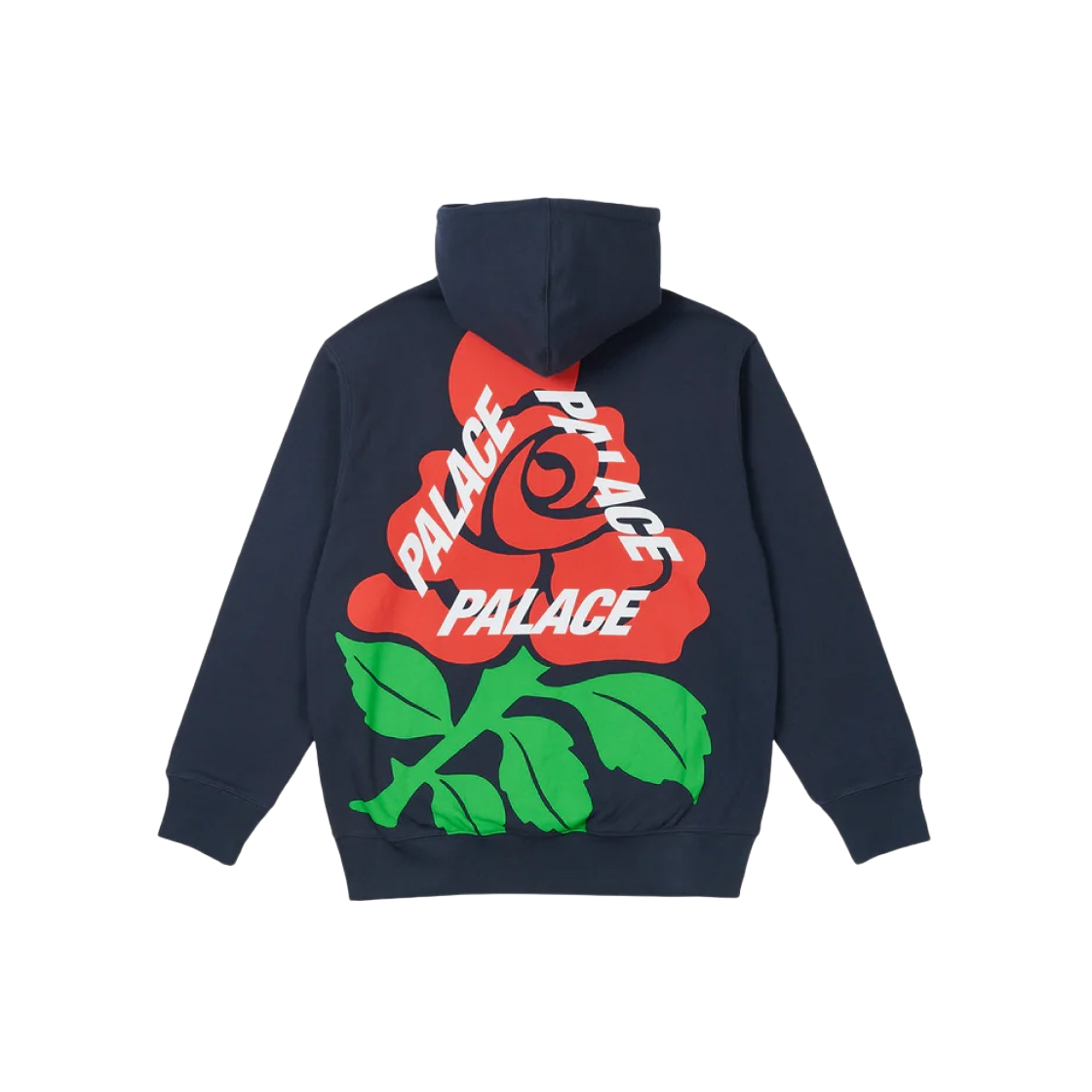 - Palace English Rose Hood Navy - 22SS - 대표 이미지 #1