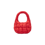 COS Quilted Micro Bag Red