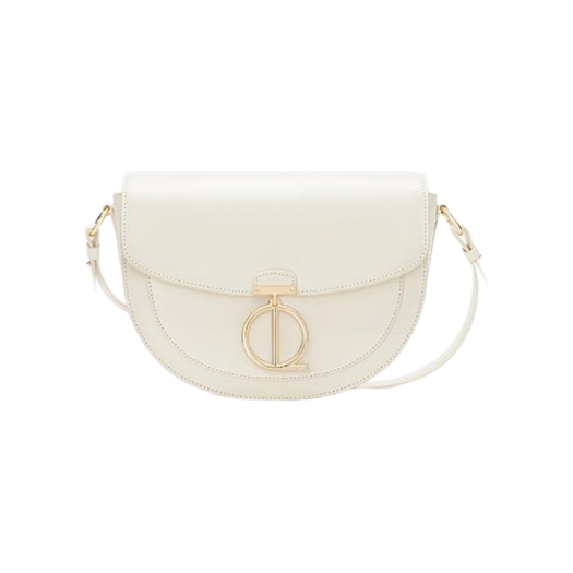 Louis Quatorze Half Moon Monte Crossbody Bag Beige