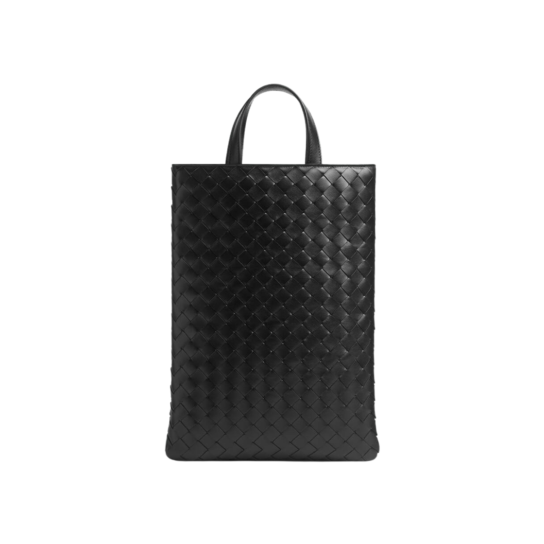 765767V2HL18803 Bottega Veneta Intrecciato Laptop Case With Handle Black - #2