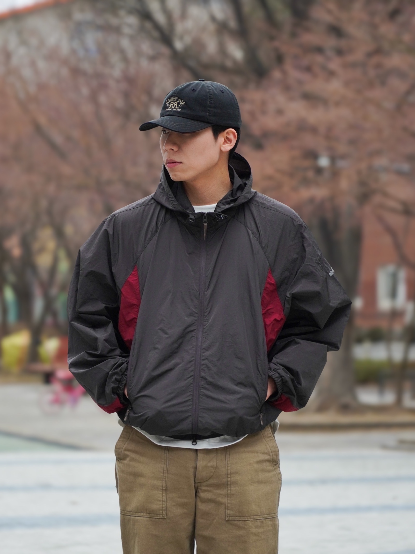 Wildthings Army Jacket Graphite 착용 스타일 - 5