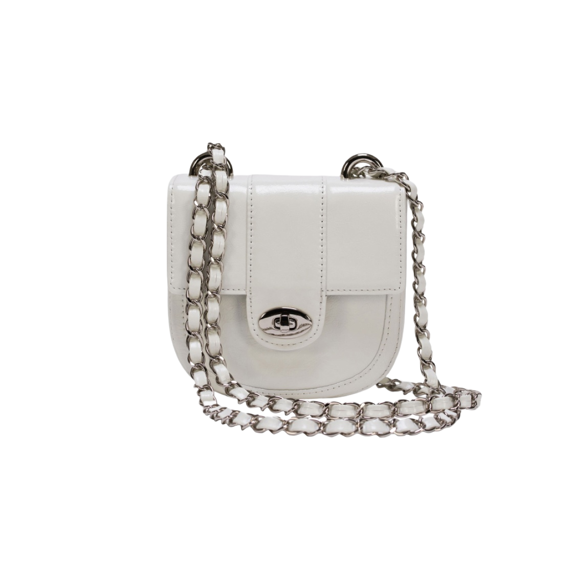 카디널 레드 멍크백 화이트(Cardinal Red Munk Bag White)