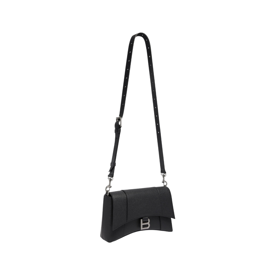 7364722AABJ1000 Balenciaga Downtown Men XS Crossbody Bag Black - #2