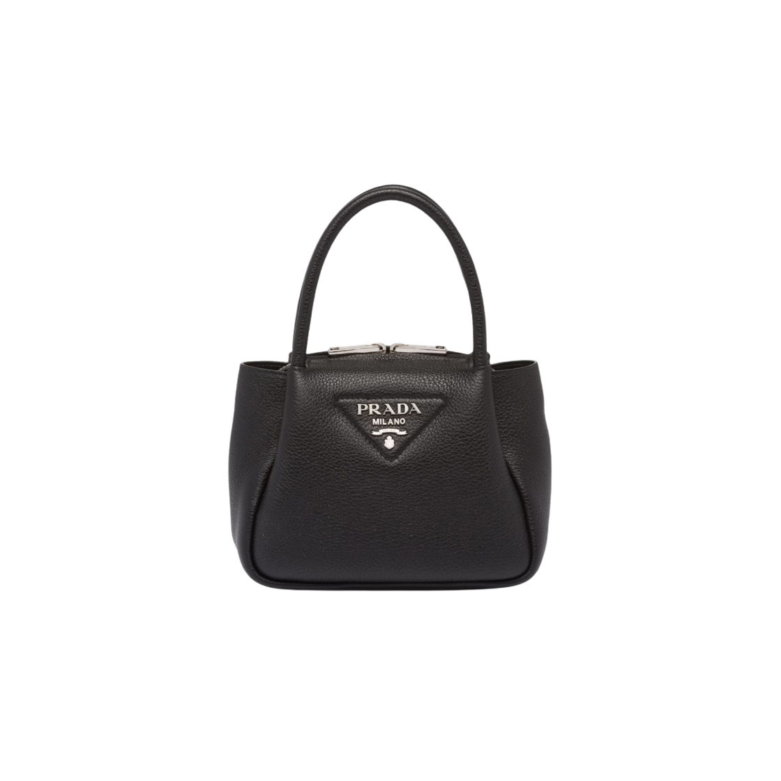 프라다 레더 미니 핸드백 블랙(Prada Leather Mini Handbag Black) - 1