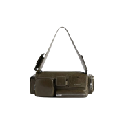 Balenciaga Superbusy Small Sling Bag Dark Green