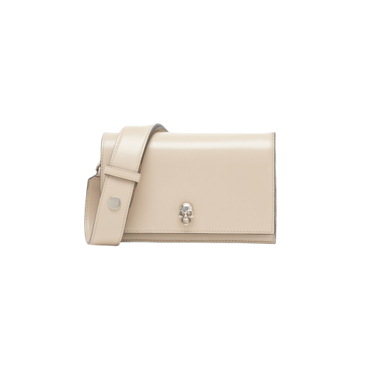 Alexander McQueen The Biker Small Skull Bag Camel