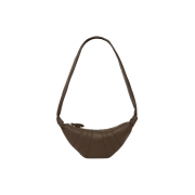 Lemaire Small Croissant Bag Soft Grained Leather Khaki Brown