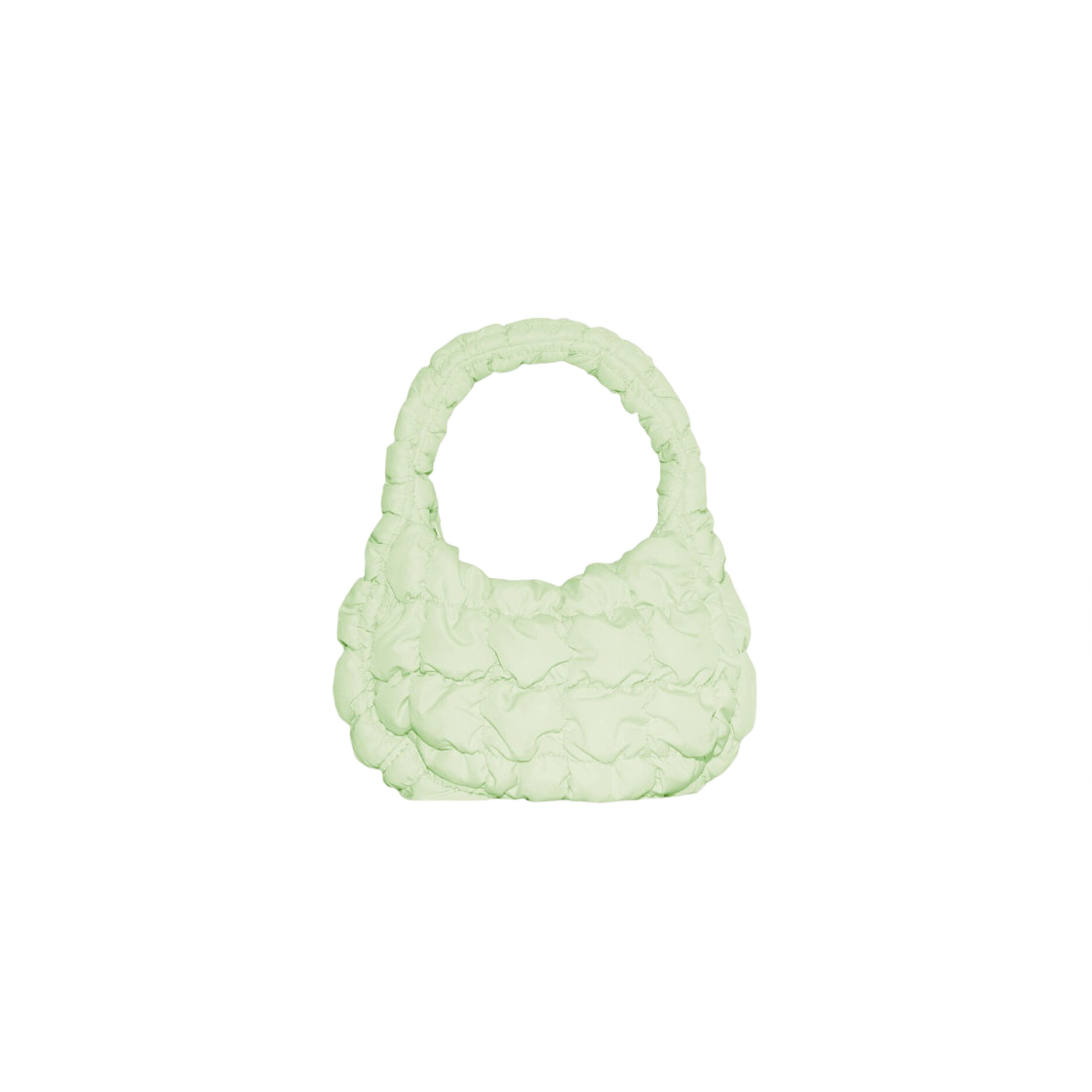 코스 퀼티드 마이크로백 그린(COS Quilted Micro Bag Green)