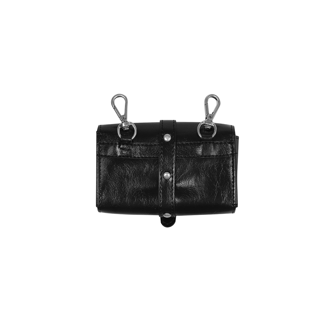 【BOHEMIAN SEOUL】STUD KEYRING MINI BAG (BLACK) AW20324K20L-BLK-FRONT.jpg?v=