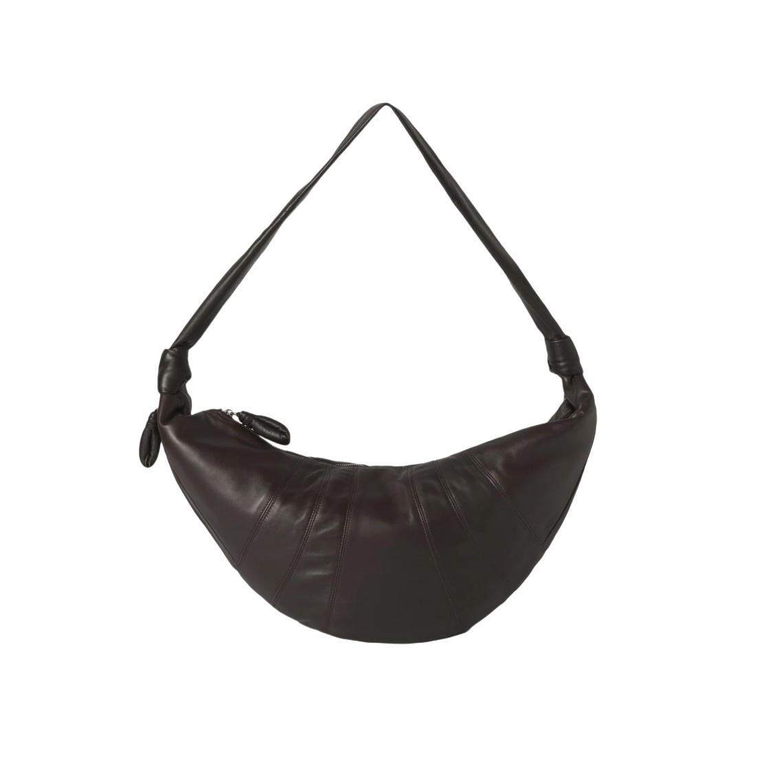 르메르 라지 크루아상 백 소프트 나파 레더 다크 초콜릿(Lemaire Large Croissant Bag Soft Nappa Leather Dark Chocolate)