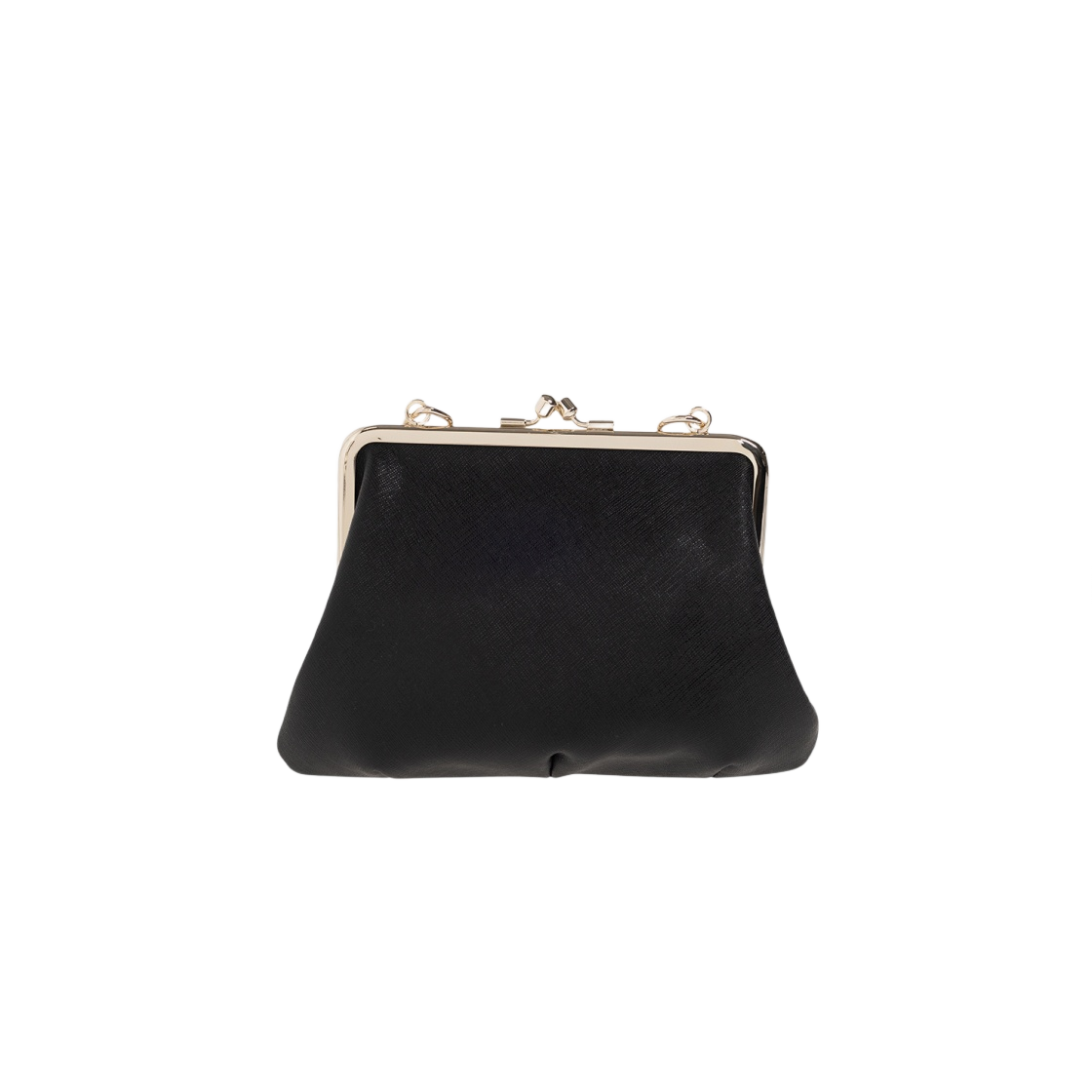 비비안 웨스트우드 그레니 프레임 사피아노 퍼스 블랙(Vivienne Westwood Granny Frame Saffiano Purse Black) - 3