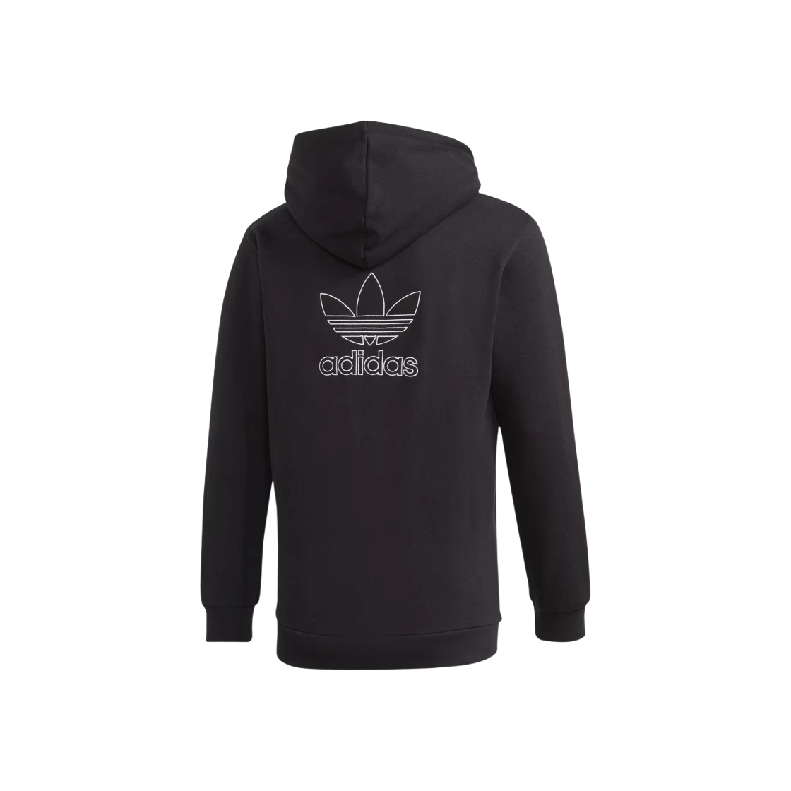 아디다스 백 프론트 프린트 트레포일 후드 블랙 - KR 사이즈 | Adidas | KREAM Adidas Back Front Print Trefoil Hoodie Black - KR... 