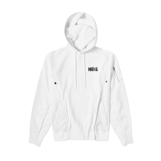 Nike x Sacai NRG Hoodie White
