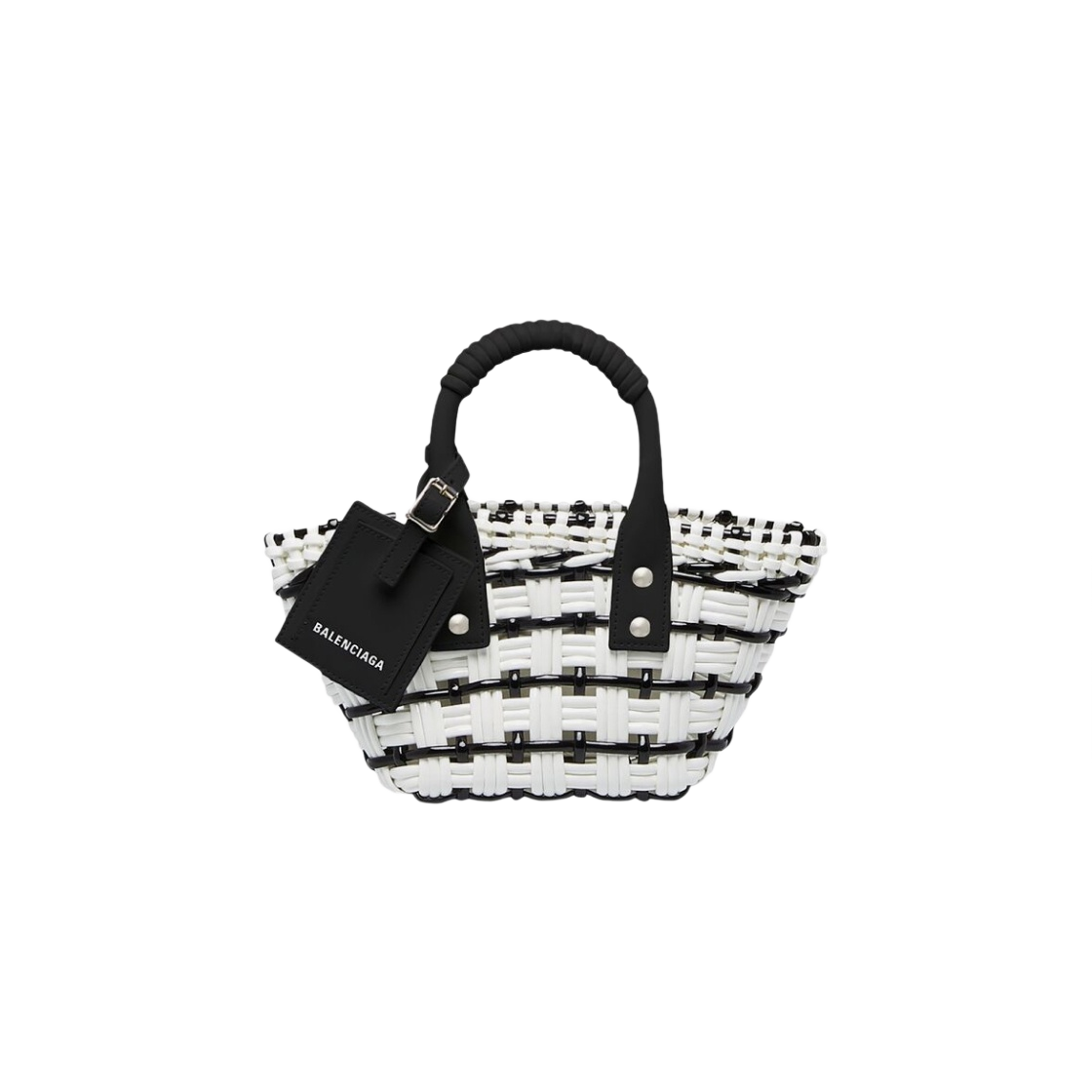발렌시아가 비스트로 XXS 스트랩 베스킷 화이트(Balenciaga Bistro XXS Basket with Strap White) - 1