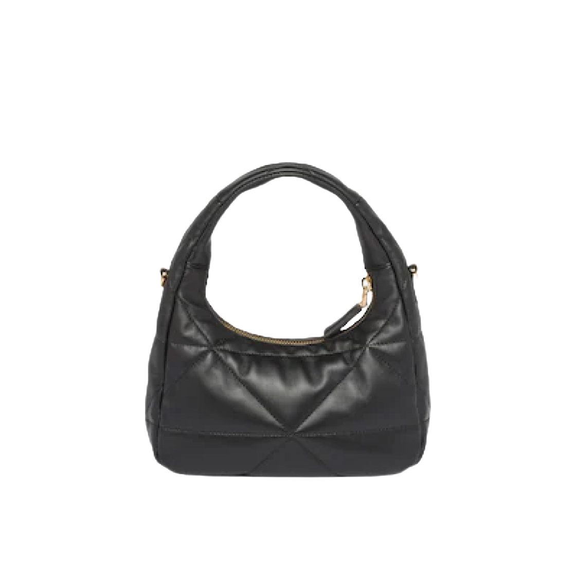프라다 탑스티칭 나파 레더 미니백 블랙(Prada Nappa Leather Mini Bag with Topstitching Black) - 2