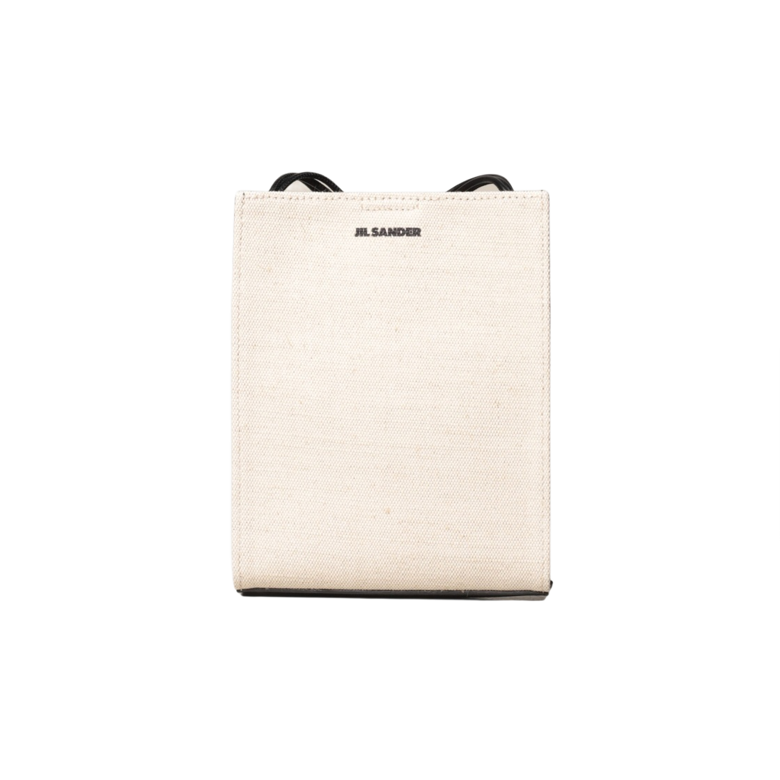 질 샌더 탱글 스몰 레더 캔버스 내츄럴