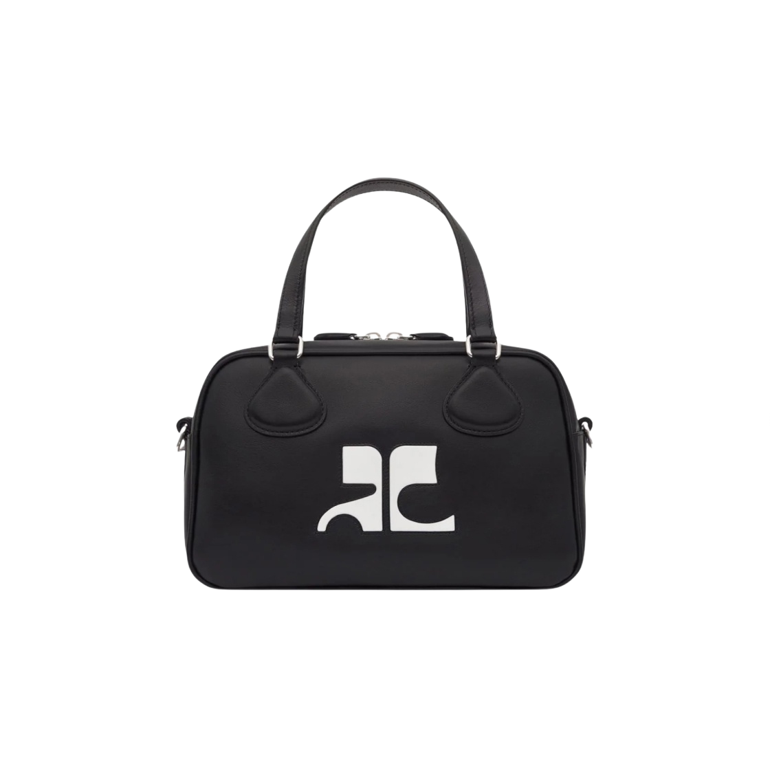 PERGSA062CR00459999 Courreges Reedition Bowling Bag Black