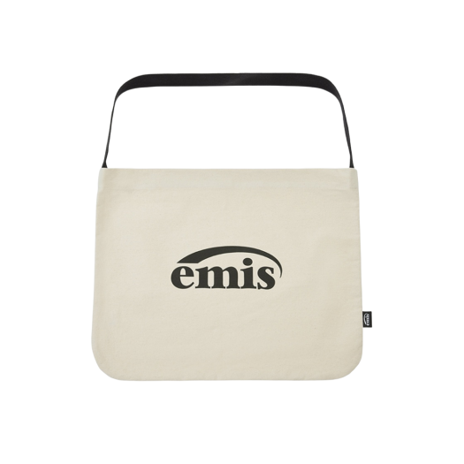 人気 ★EMIS★ CHECK STRING ECO BAG Emis Check String Eco Bag Peach Shop Authentic at SASOM