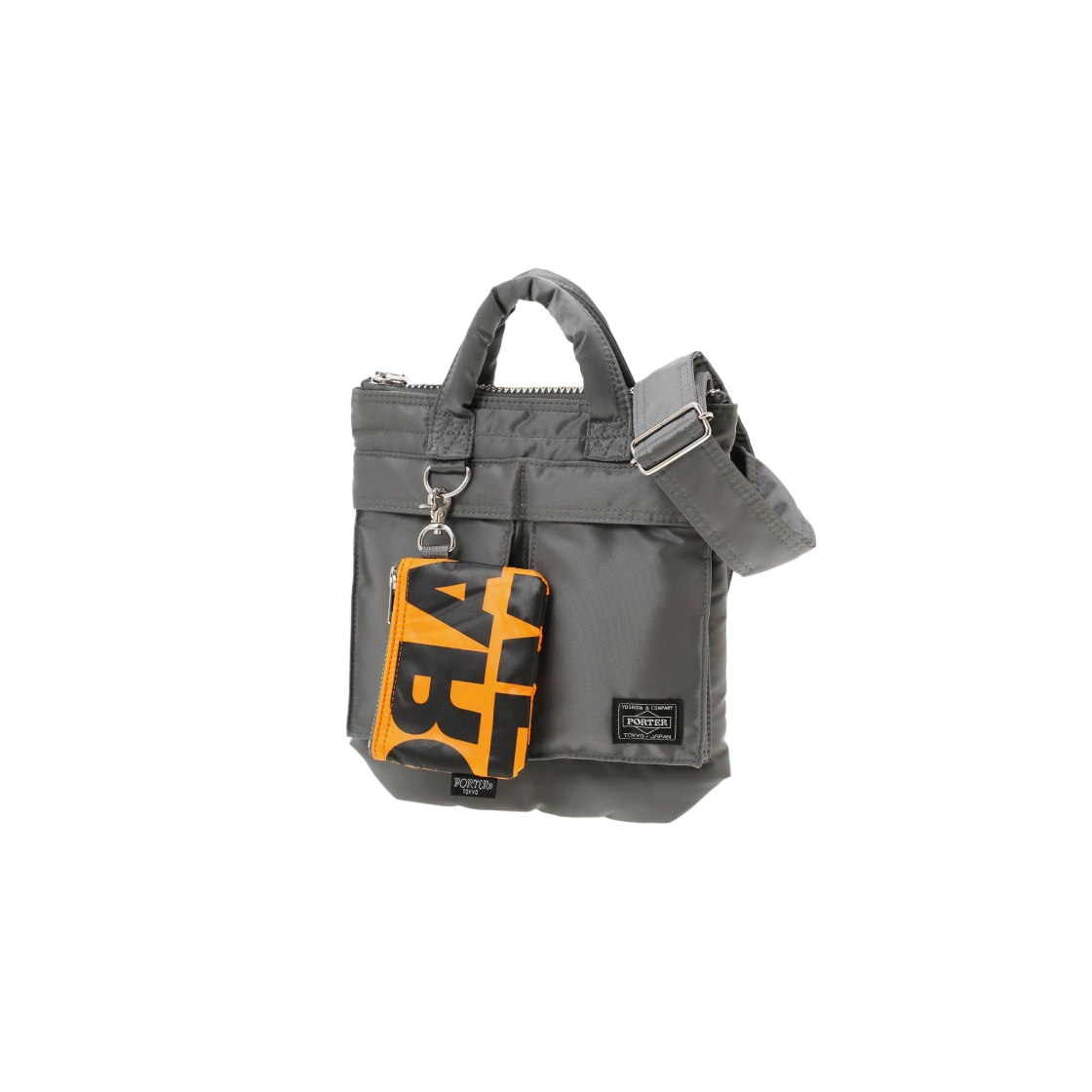 送料込 ポーター コムデギャルソン ヘルメットバッグ xs シルバー