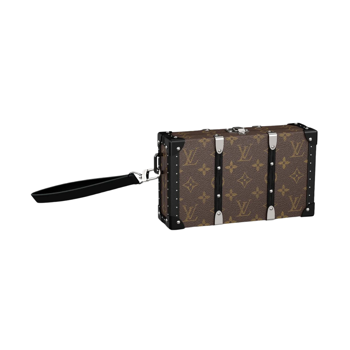 M20250 Louis Vuitton Wallet Trunk Monogram Macassar Black
