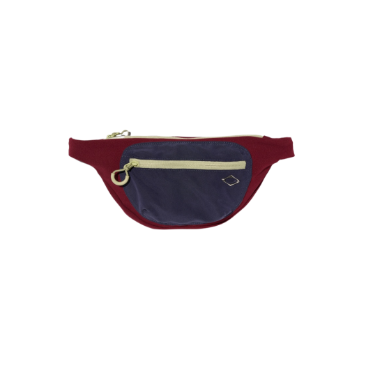 【MISCHIEF】 RHOMBUS BUM BAG RED/NAVY Mischief Rhombus Bum STYLE | KREAM