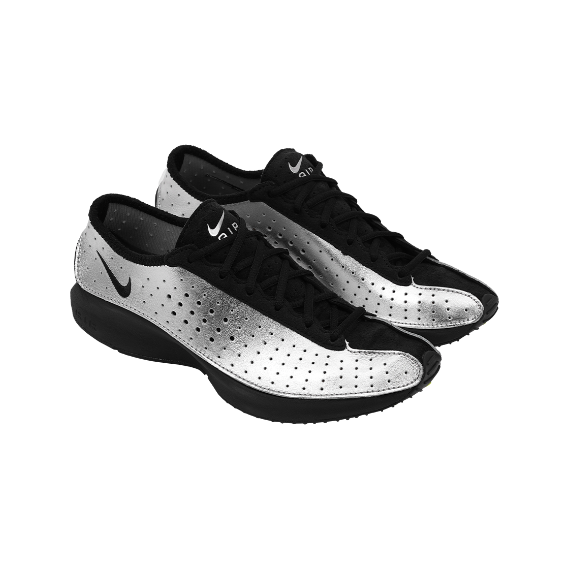 IB5824-001 (W) Nike Air Superfly Metallic Silver and Black - #4