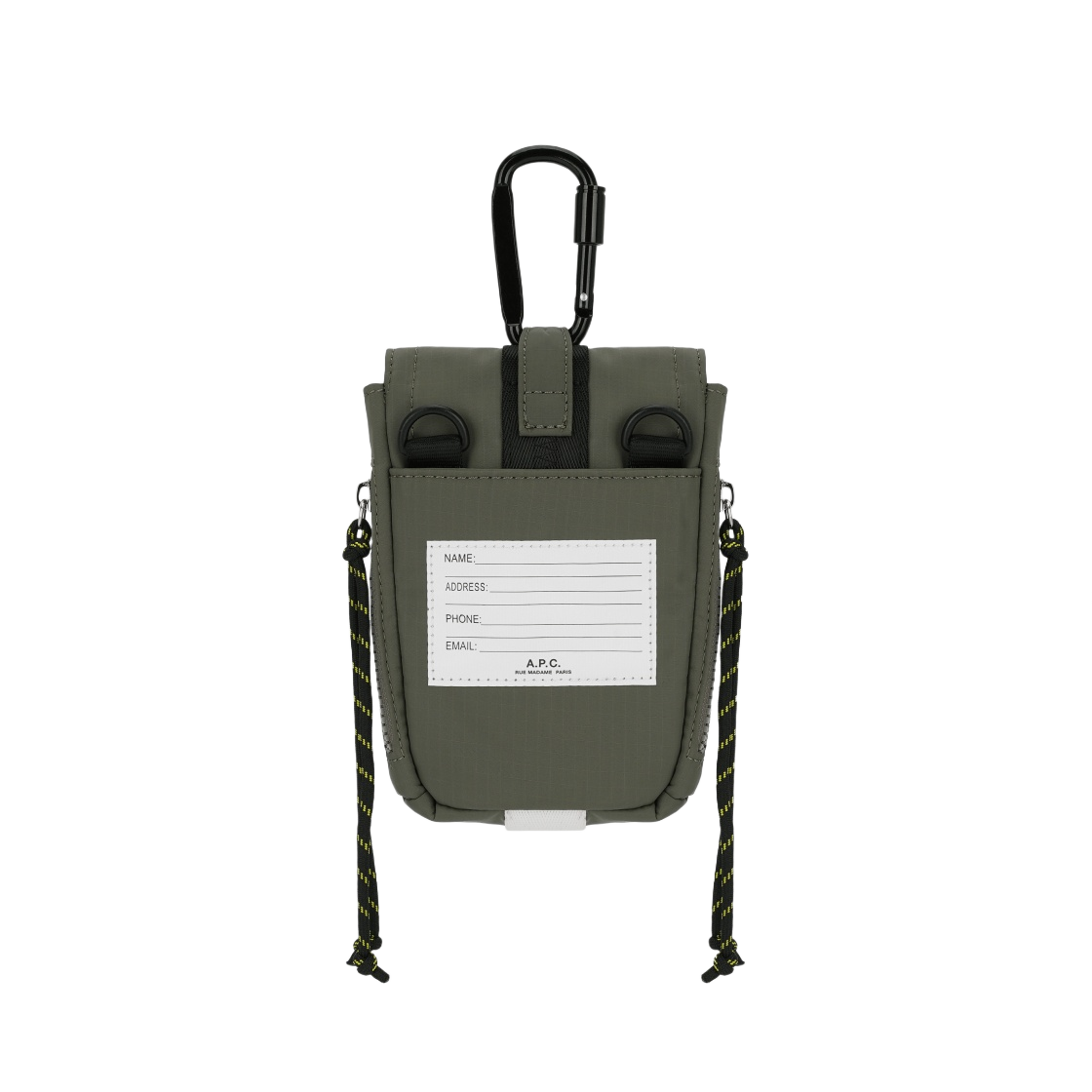 아페쎄 트렉 크로스바디 파우치 카키(A.P.C. Treck Crossbody Pouch Khaki) - 2