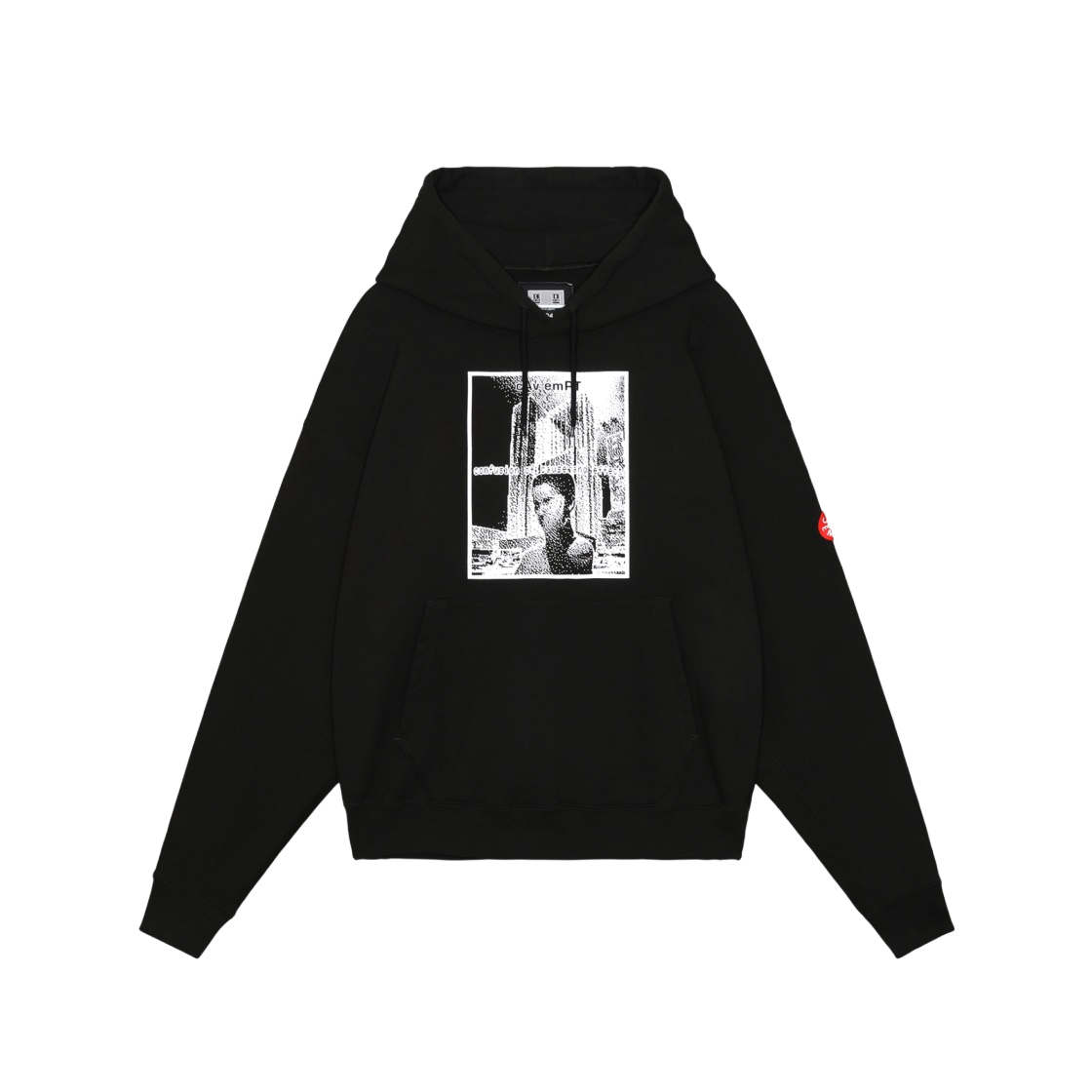 카브엠트 컨퓨전 헤비 후드 블랙 - 24SS | Cav Empt | KREAM