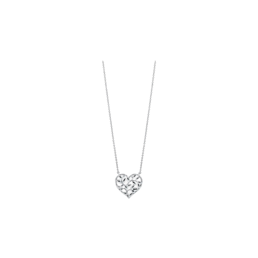 Tiffany & Co. Paloma Picasso Olive Leaf Heart Pendant Sterling Silver