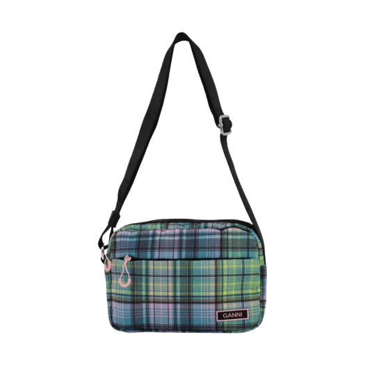 Ganni Tech Festival Bag Lagoon