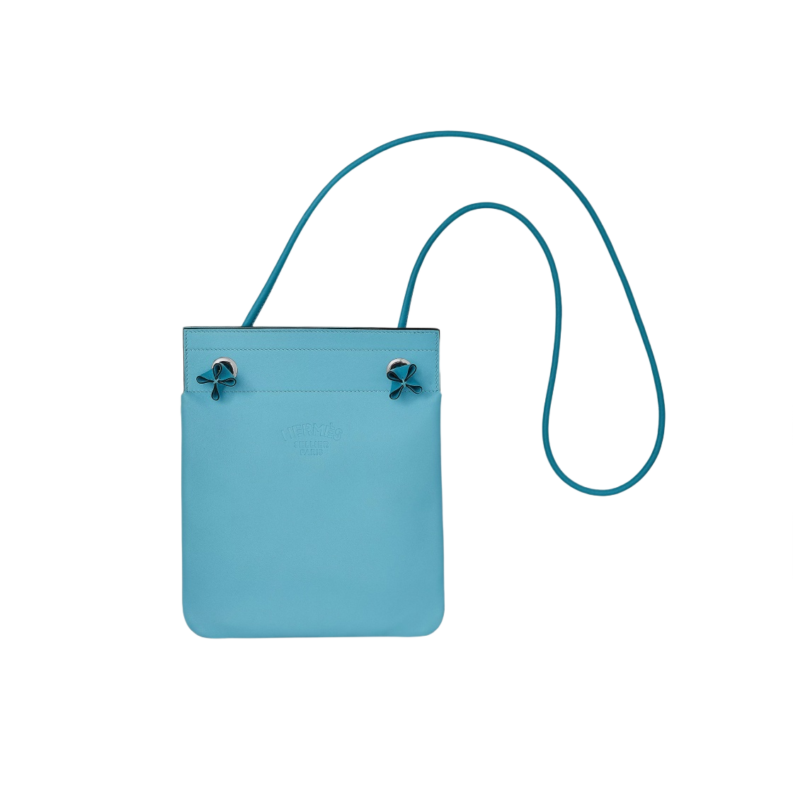 에르메스 에일린 미니백 밀로 스위프트 & 셀레스트 블루 뒤 노르(Hermes Aline Mini Bag Milo Swift & Celeste Bleu Du Nord) - 1