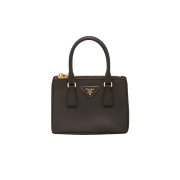 Prada Galleria Saffiano Leather Micro Bag Black
