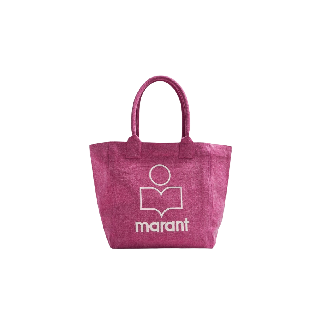 PM0002FA-A1X19M-40PK Isabel Marant Small Yenky Logo Tote Bag Pink - 23SS