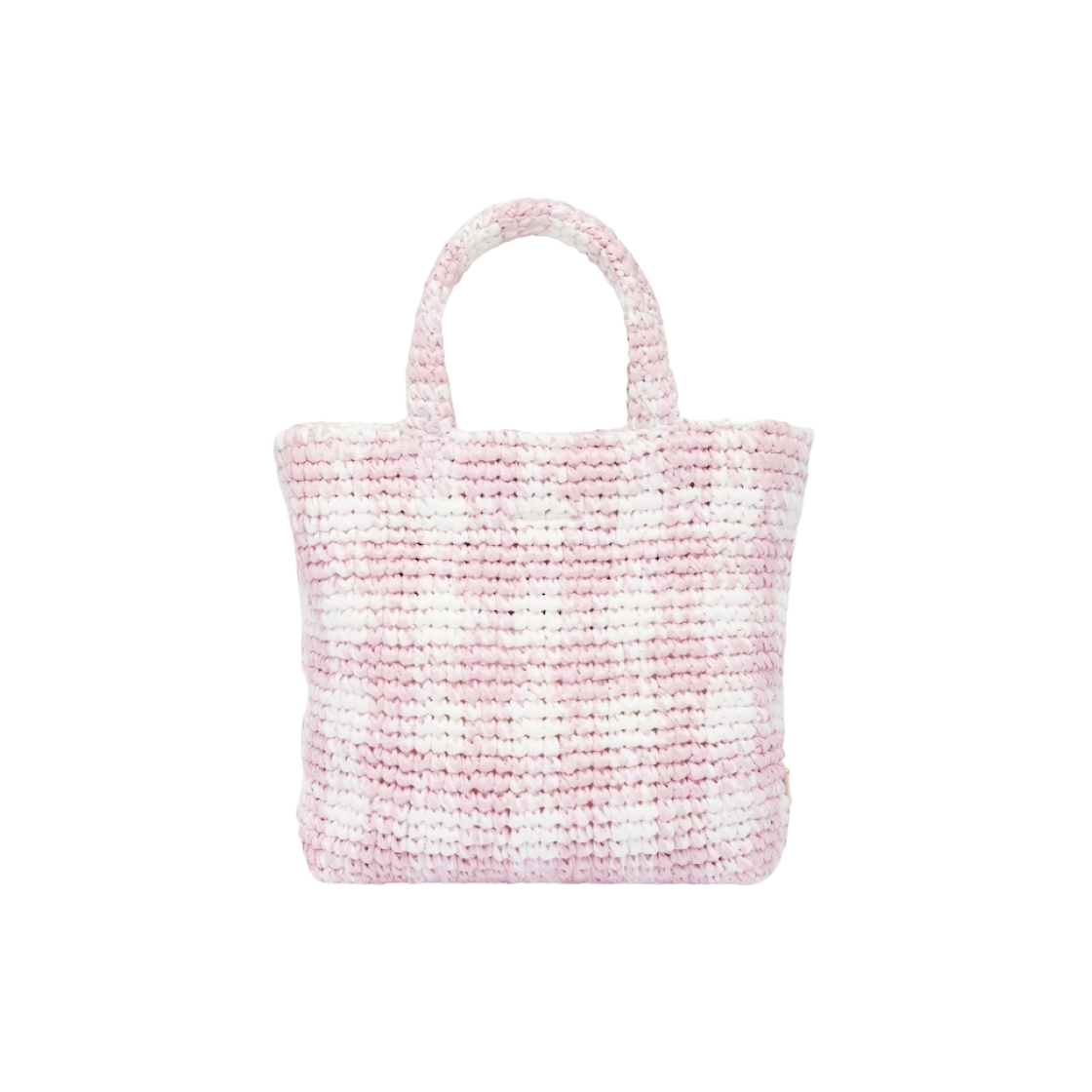 프라다 스몰 크로쉐 토트백 앨러배스터 핑크(Prada Small Crochet Tote Bag Alabaster Pink) - 2