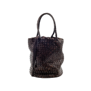 Dragon Diffusion Jacky Bucket with Lining Dark Brown
