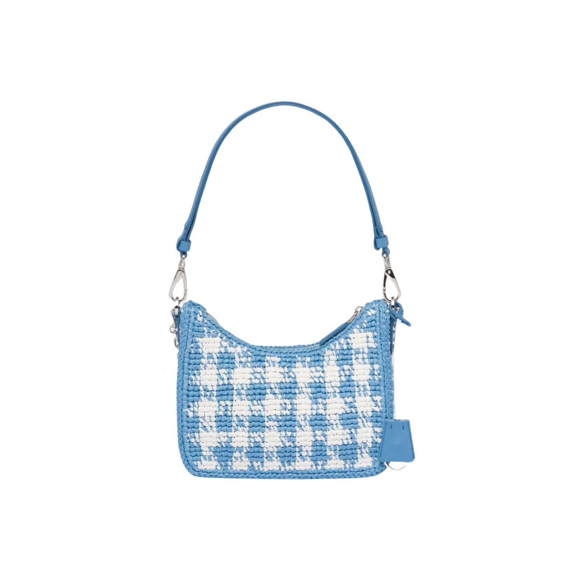 프라다 리에디션 크로쉐 미니백 라이트 블루(Prada Re-Edition Crochet Mini Bag Light Blue) - 2