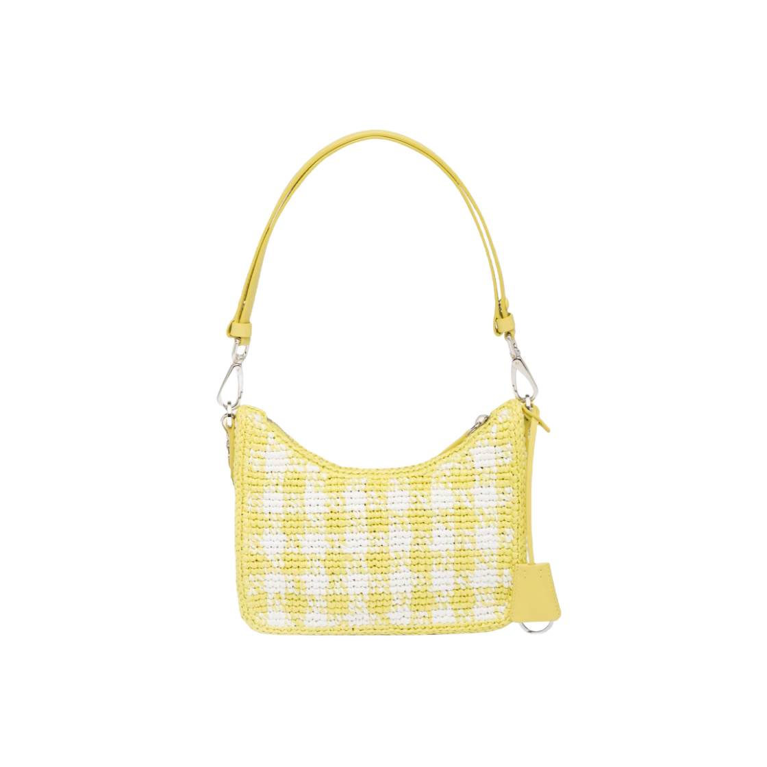 프라다 리에디션 크로쉐 미니백 시트론 옐로우(Prada Re-Edition Crochet Mini Bag Citron Yellow) - 2