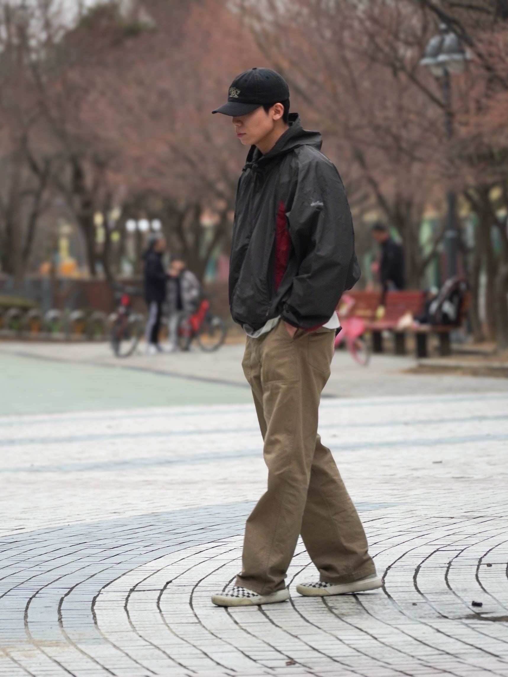 Wildthings Army Jacket Graphite 착용 스타일 - 3