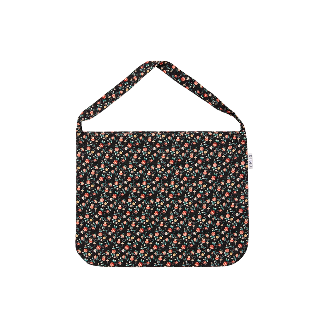 이미스 올오버 플라워 패턴 에코백 블랙 | Emis | KREAM Emis Allover Flower Pattern Eco Bag Black