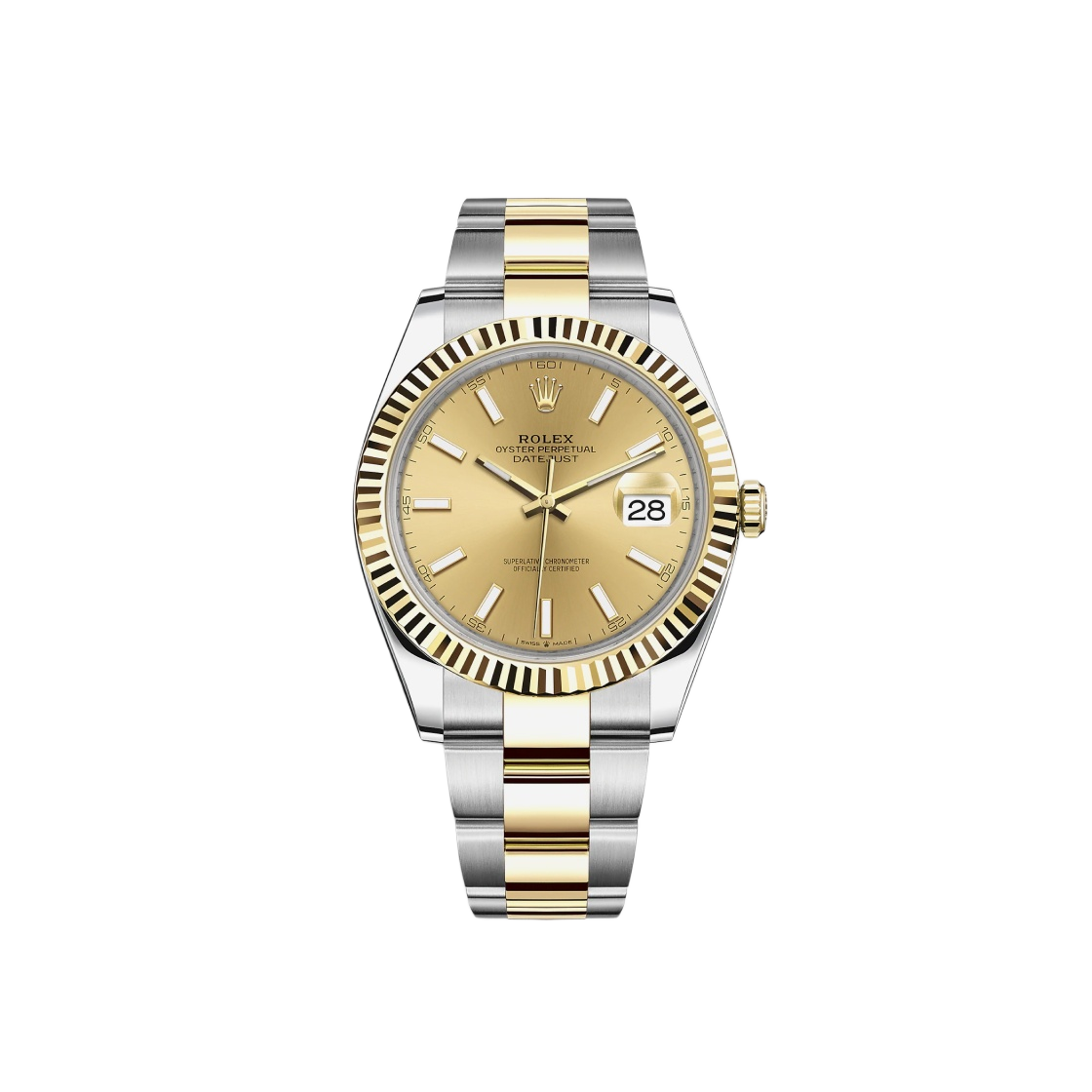126333 Rolex Datejust 41mm 126333 Champagne Oyster - 대표 이미지 #1