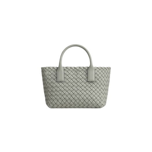 Bottega Veneta Mini Cabat Agate Grey
