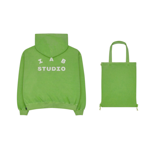 ★人気★【IAB Studio】★Pigment Hoodie & Sack Apple Gree.n★ ☆人気☆【IAB Studio】☆Pigment Hoodie & Sack Apple Gree.n☆