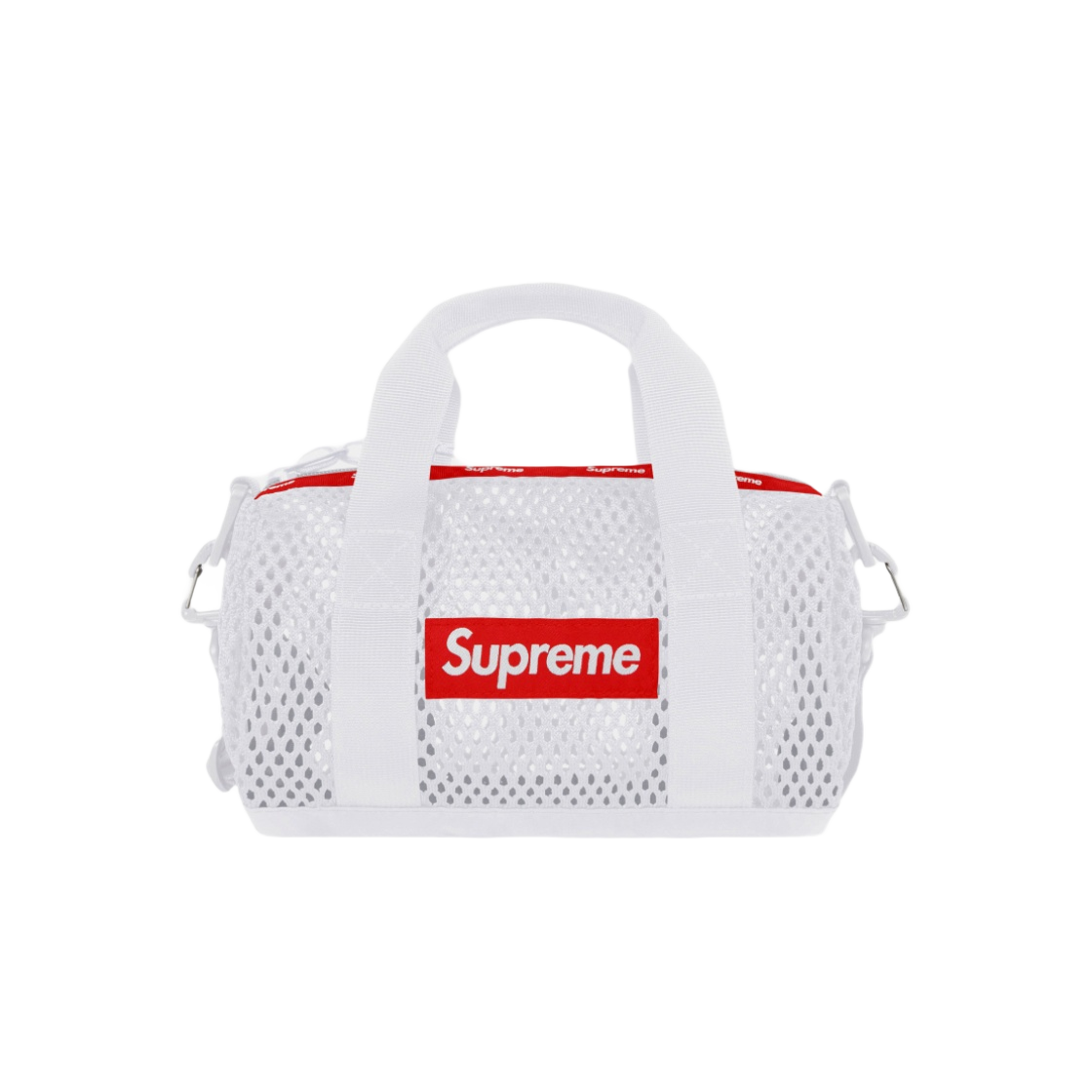 슈프림 메쉬 미니 더플백 화이트 - 23SS | Supreme | KREAM 슈프림 메쉬 미니 더플백 화이트 - 23SS | Supreme | KREAM