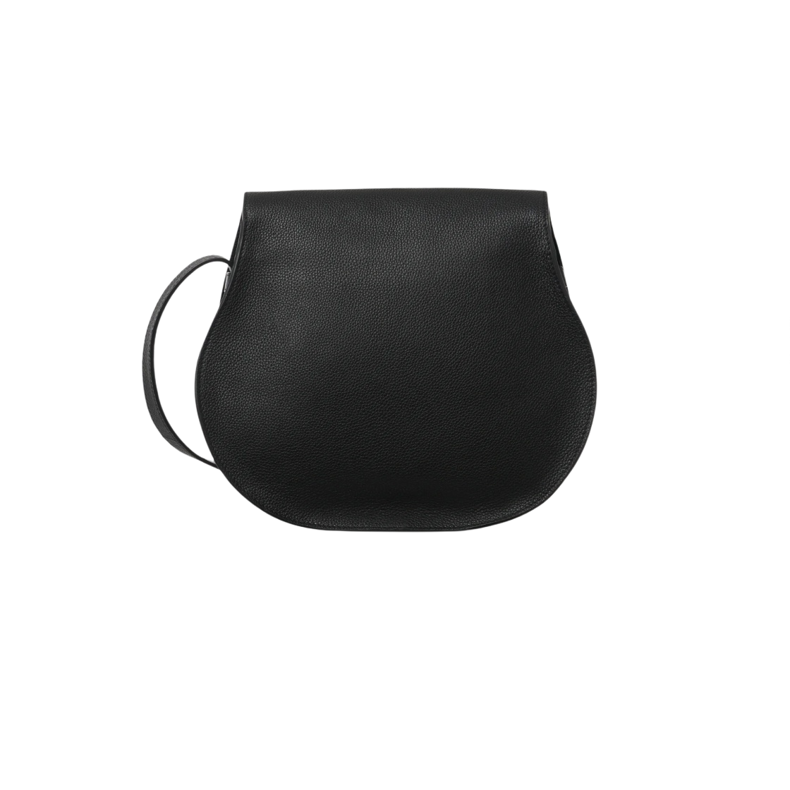 끌로에 마르씨 미디움 새들백 블랙(Chloe Marcie Medium Saddle Bag Black) - 2