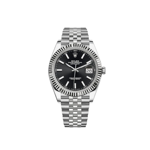 Rolex Datejust 41mm 126334 Bright Black Jubilee