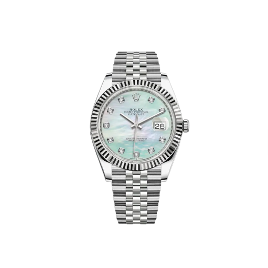 Rolex Datejust 41mm 126334 MoP Diamond-Set Jubilee