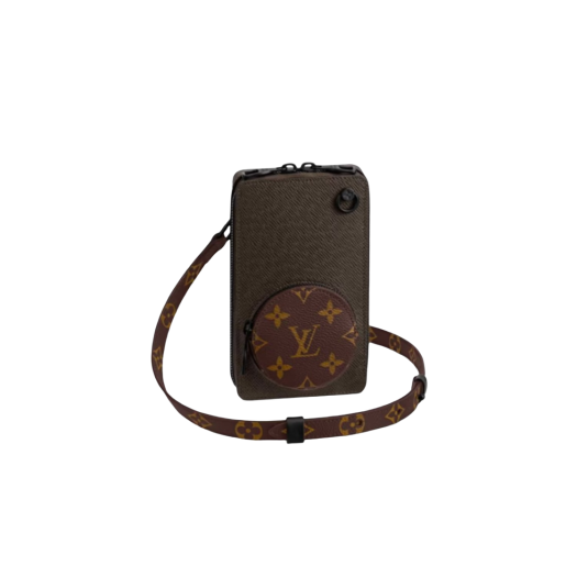 Louis Vuitton Phone Box Monogram Taiga Brown