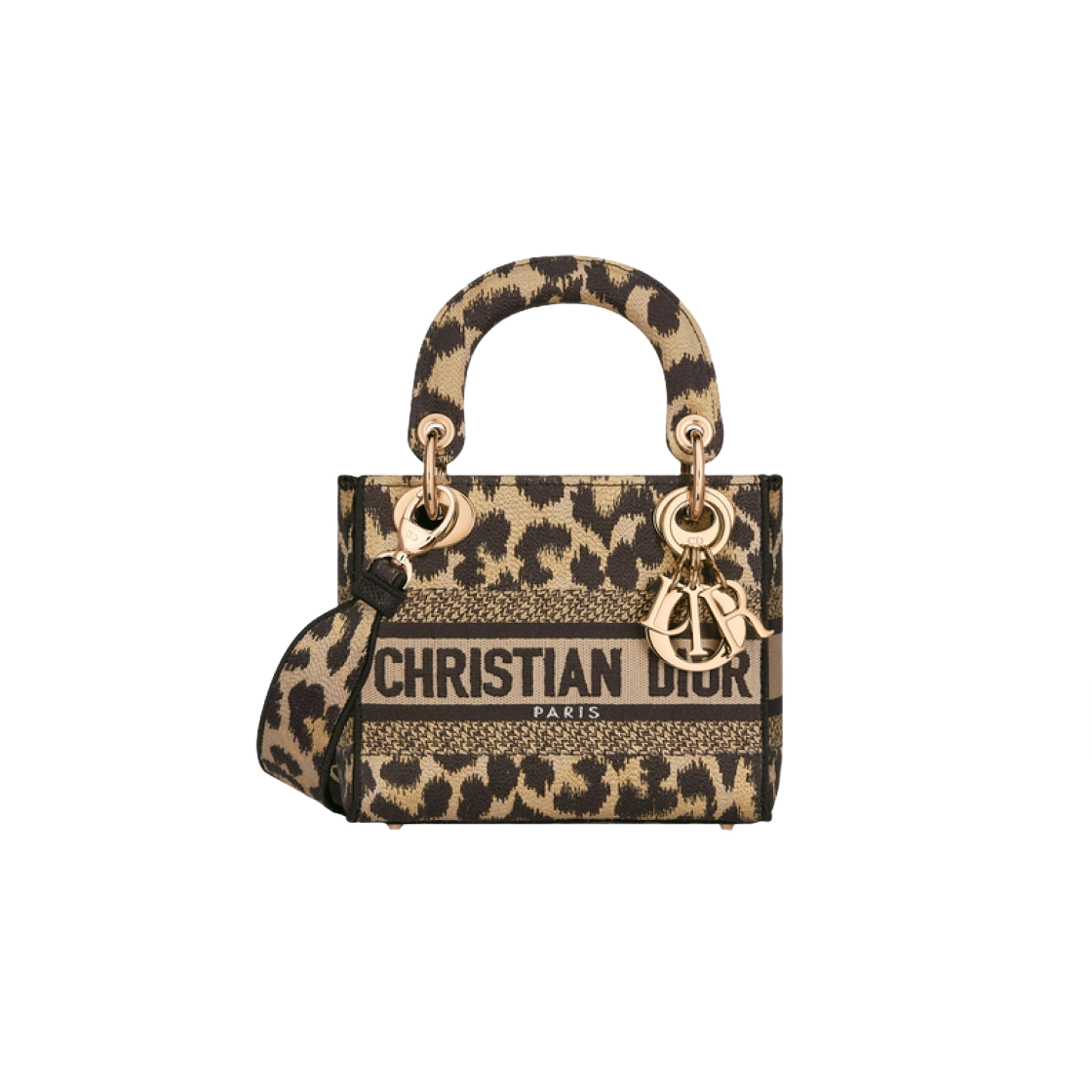 디올 미니 레이디 D 라이트 백 미짜 자수 베이지 멀티컬러(Dior Mini Lady D Lite Bag Mizza Embroidery Beige Multicolor) - 1