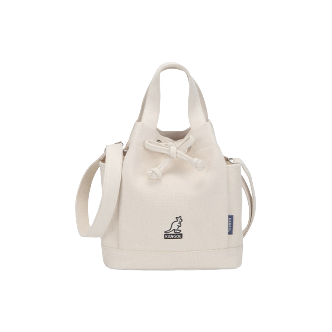 캉골 샐리 캔버스 버킷백 3810 아이보리(Kangol Sally Canvas Bucket Bag 3810 Ivory)